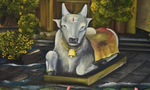 The Silent Gaze of Nandi-A Journey Within